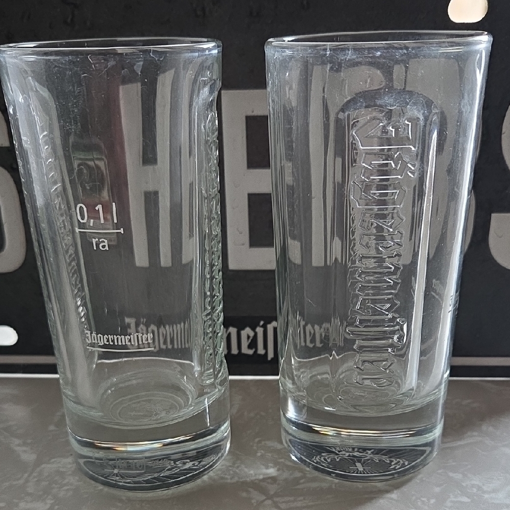 Jagermeister Transparent Glass Set